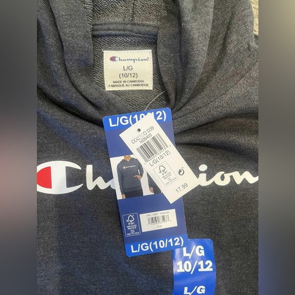 ❌Sold Brand New Girls size 10/12 Champion Sweater - Picture 2 of 2